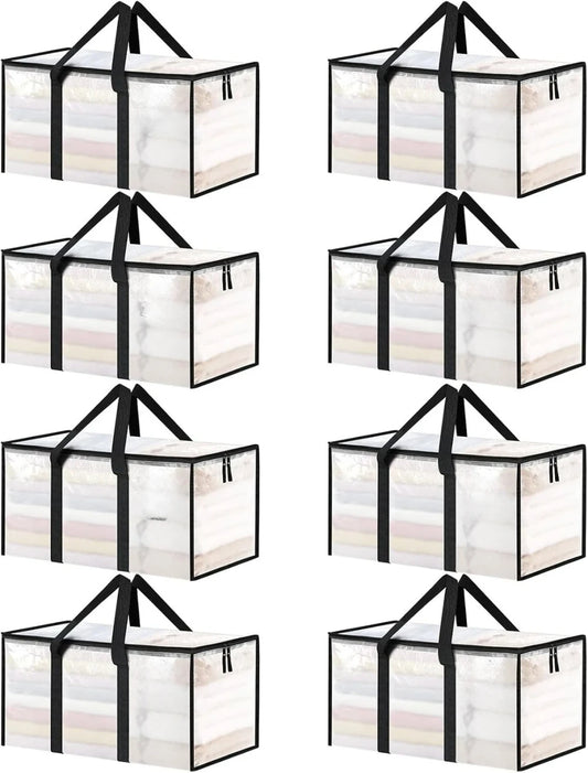 8 Pcs Extra Large Heavy Duty Storage Bags