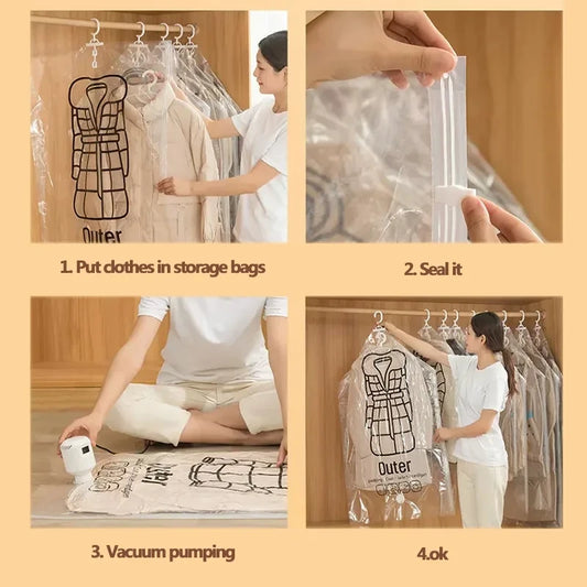 Hanging Vacuum Storage Bags