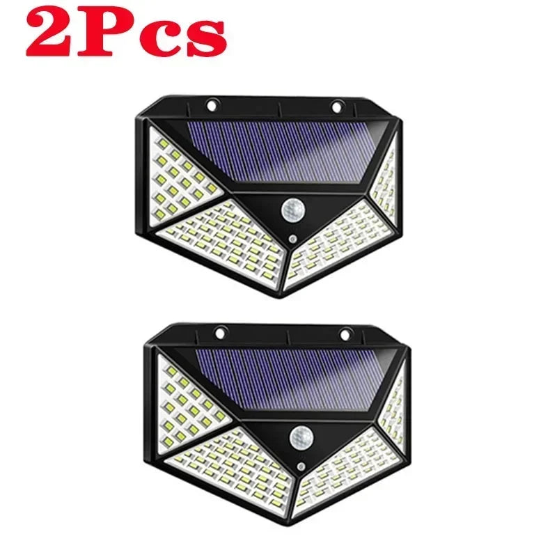 LED Solar Wall Lights Outdoor Solar Lamp Motion Sensor