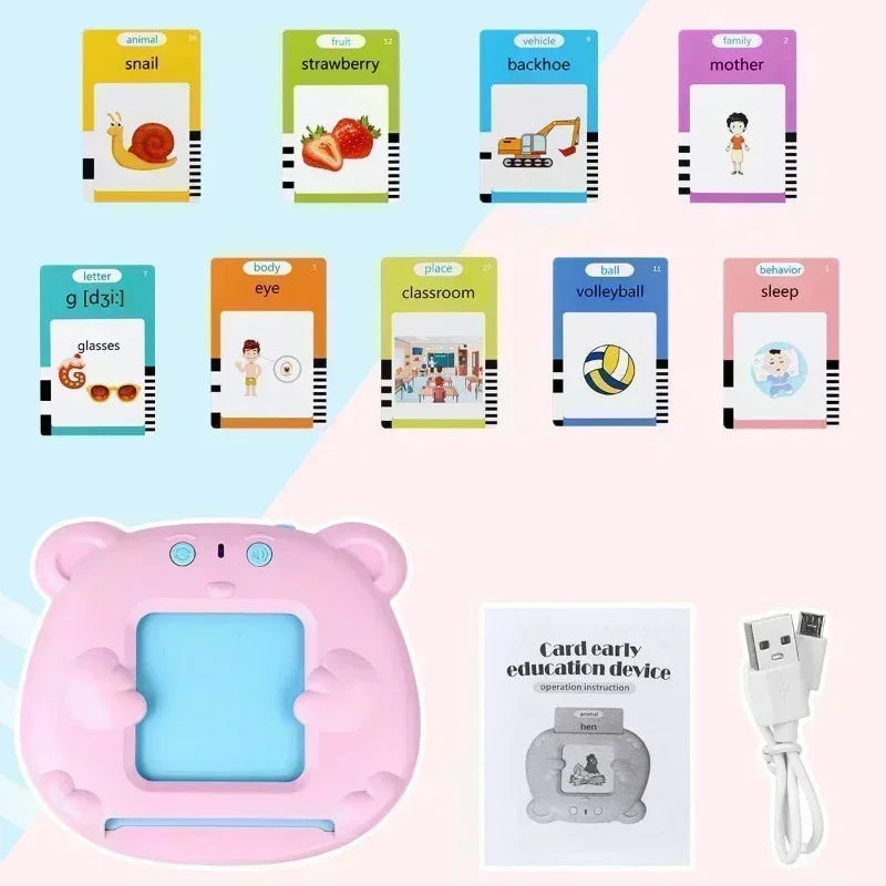 Learning Machine for Kid Talking Flash Cards Kindergarten