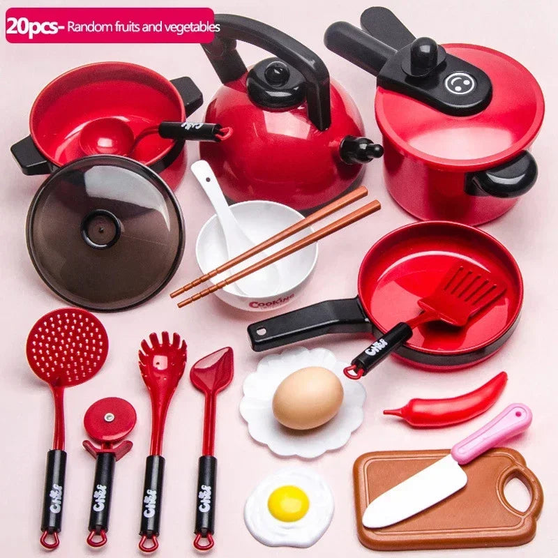 Children Kitchen Toys Simulation Kitchen Toys Set Cookware