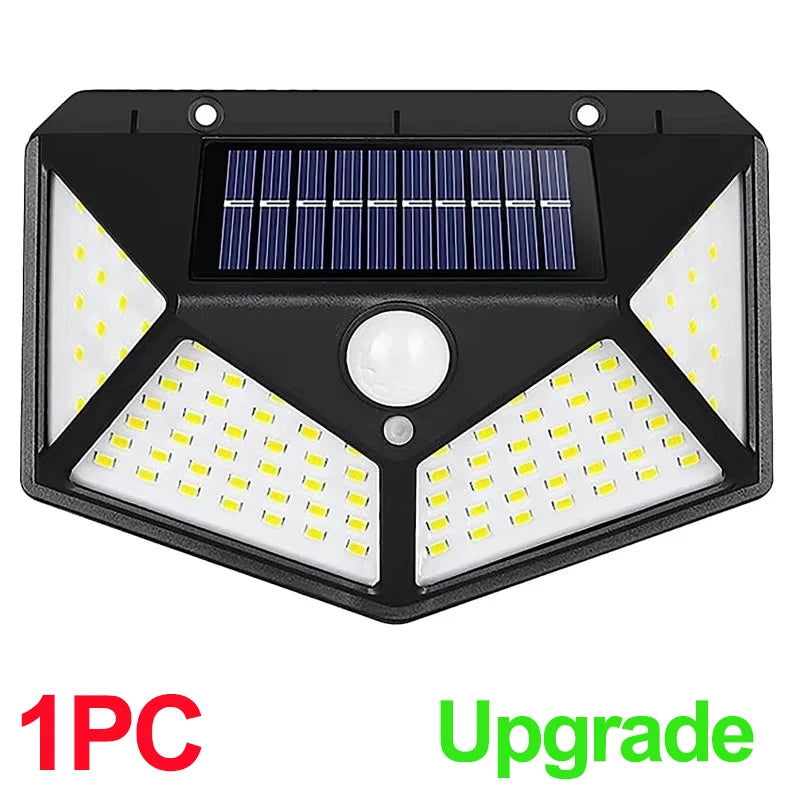LED Solar Wall Lights Outdoor Solar Lamp Motion Sensor