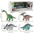 Set Of Dinosaur Toys, Running Mechanical Animal Toy