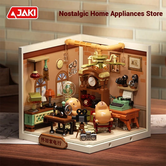City street scene DIY architectural model home shop