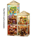 City street scene DIY architectural model home shop