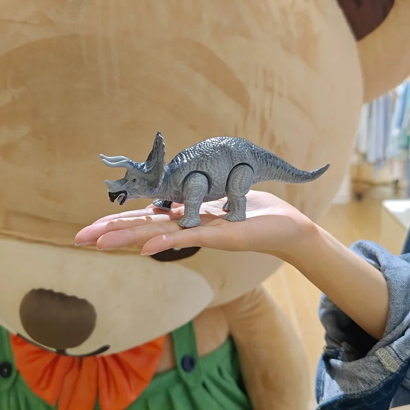 Set Of Dinosaur Toys, Running Mechanical Animal Toy