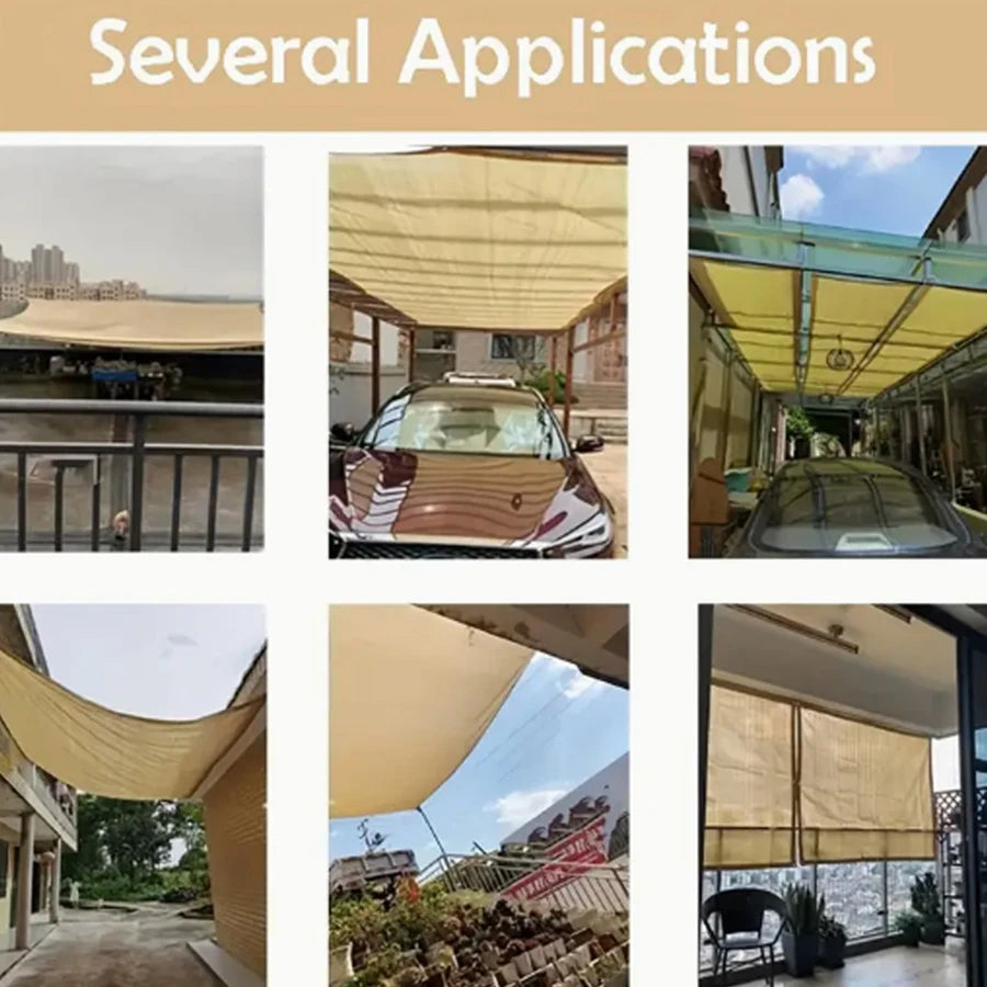 Beige  sunshade cloth