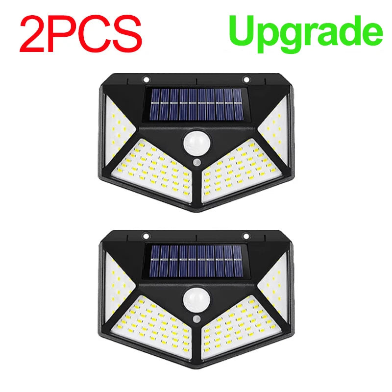 LED Solar Wall Lights Outdoor Solar Lamp Motion Sensor