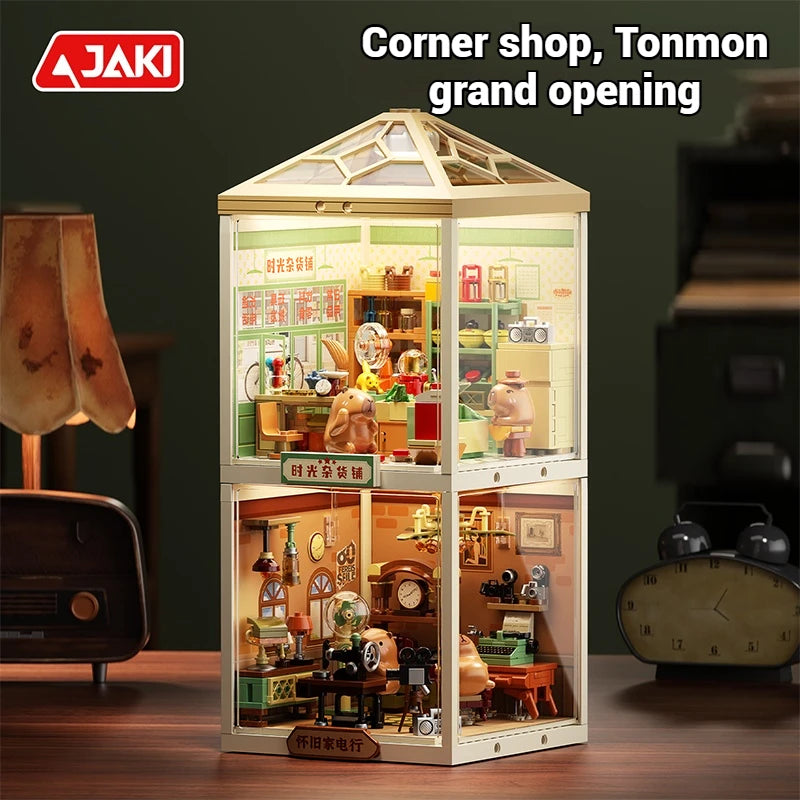 City street scene DIY architectural model home shop