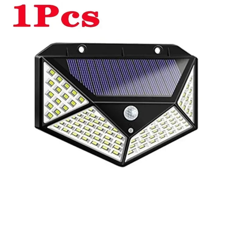 LED Solar Wall Lights Outdoor Solar Lamp Motion Sensor