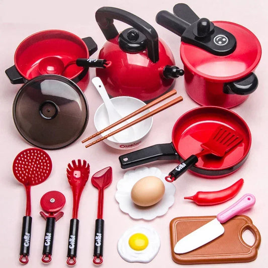Children Kitchen Toys Simulation Kitchen Toys Set Cookware