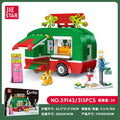 Christmas Gifts Gingerbread House Elk Carriage Small Train